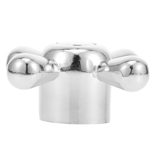 DIYEAH Wasserhahn Handrad Metallgriff mit Farbiger Oberfläche Schnelles Absperrventil Einfach zu Montieren Kratzfest Stilvoller Ersatzgriff für Außen und Mop Pool Wasserhähne von DIYEAH