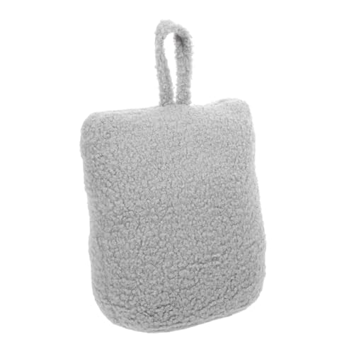 DIYEAH Weicher Gewichteter Plüsch Türstopper mit Feiner Sandfüllung Dekorativer Türkeil für Büro und Zuhause Stoßdämpfender Türblocker für Schlafzimmer Küche Wohnzimmer Leicht Tragbar und von DIYEAH