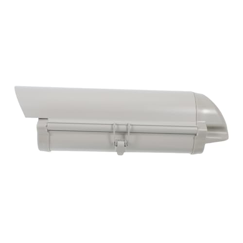 DIYEAH Wetterfeste Überwachungskamera Aluminiumgehäuse Schutzhaube Regenhaube für Outdoor Sicherheitskameras mit Einfacher Montage und Langlebigem Wetterschutz von DIYEAH