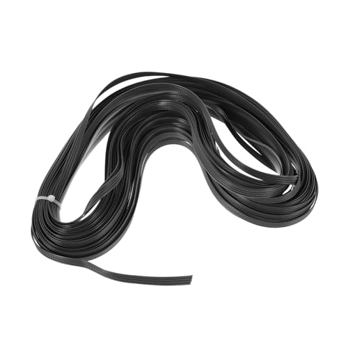 DIYEAH Wicker Reparatur Wetterfeste Kunststoff-rattanbänder Strapazierfähiges Flechtmaterial für Gartenmöbel Terrassenstühle und Körbe Natürlich Wirkende Ersatzteile für Outdoor-möbel von DIYEAH