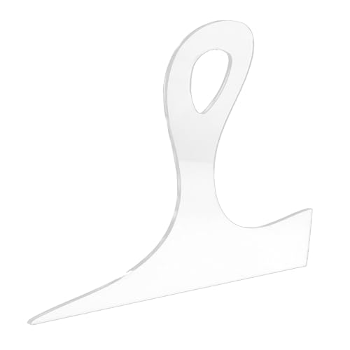 DIYEAH Wurstwurstvorlage Acrylgriff Schneidebrett Router Vorlage Kurvy Abgewinkelte Griff Schneidebrettverfolgung Schablonen Guide Tools Für DIY von DIYEAH