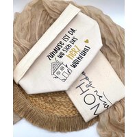 Brotkorb Geschirrtuch/Einweihungsgeschenk Neue Wohnung, Einzug, Umzug, Viele Schöne Momente Im Neuen Zuhause Geschenk Einzug Umzug von DIYPlotterWerkstatt