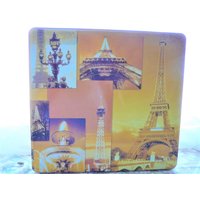 Vintage Delacre Eiffelturm Paris Frankreich Belgien Keksdose von DIYVintageTreasures