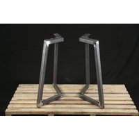Tischbeine Aus Metall, Metallbeine, Pulverbeschichtet, 2Er-Set von DIYshopDesign