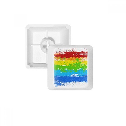 40820 Rainbow Gay Lesbian Illustration PBT Tastenkappen für Mechanische Tastatur weiß OEM-Nr. Markieren Print Mehrfarbig Mehrfarbig R3 von DIYthinker