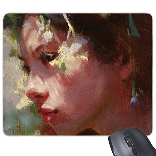 DIYthinker Charakter-Ölgemälde Mädchen Garland Blumen-Kunst-Illustration Muster Rechteck Griffige Gummi Mousepad Spiel Mauspad Geschenk DIYthinker Charakter-Ölgemälde Mädchen Garland Blumen-Kunst-Illustration Muster Rechteck Griffige Gummi Mousepad Spiel Mauspad Geschenk von DIYthinker