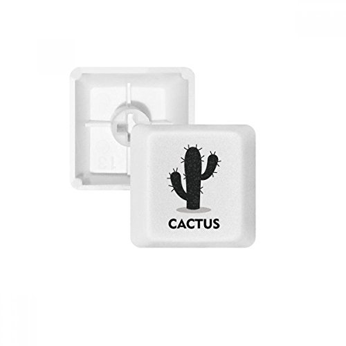 DIYthinker Grüne Kaktus-Anlage Succulents Silhouette PBT Keycaps für Mechanische Tastatur Weiß OEM Keine Markierung drucken von DIYthinker