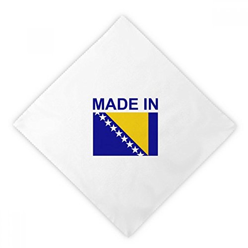 DIYthinker Hergestellt im Bosnien-Herzegowina Land Dinner Servietten Mittagessen Weiß Wiederverwendbare Tuch 2Pcs 18.5 Zoll x 18.5 Zoll Mehrfarbig DIYthinker Hergestellt im Bosnien-Herzegowina Land Dinner Servietten Mittagessen Weiß Wiederverwendbare Tuch 2Pcs 18.5 Zoll x 18.5 Zoll Mehrfarbig von DIYthinker