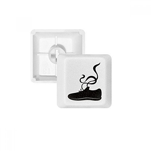 DIYthinker Männer Sport Schuhe Schwarz Silhouette Muster PBT Keycaps für mechanische Tastatur Weiß OEM Keine Markierung drucken DIYthinker Männer Sport Schuhe Schwarz Silhouette Muster PBT Keycaps für mechanische Tastatur Weiß OEM Keine Markierung drucken von DIYthinker