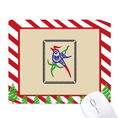 DIYthinker Mahjong Bambus Bar 1 Fliesen Muster Mauspad Candy Cane Gummi Pad Weihnachten Matte DIYthinker Mahjong Bambus Bar 1 Fliesen Muster Mauspad Candy Cane Gummi Pad Weihnachten Matte von DIYthinker