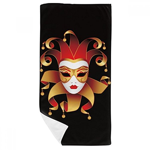 DIYthinker Mysterious Mask Glückliche Karneval von Venedig Badetuch weichen Waschlap Kulli Waschlap Kulli 35X70Cm 35 x 70cm Mehrfarbig von DIYthinker