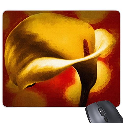DIYthinker Ölgemälde, Rot, Gelb Calla-Blumen-Kunst Illustration Muster Rechteck Griffige Gummi Mousepad Spiel Mauspad Geschenk DIYthinker Ölgemälde, Rot, Gelb Calla-Blumen-Kunst Illustration Muster Rechteck Griffige Gummi Mousepad Spiel Mauspad Geschenk von DIYthinker