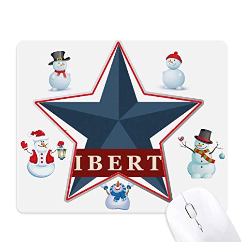 Mauspad Pentagramm Liberty Slogan Amerika Country City Weihnachten Schneemann Familie Stern Mauspad von DIYthinker