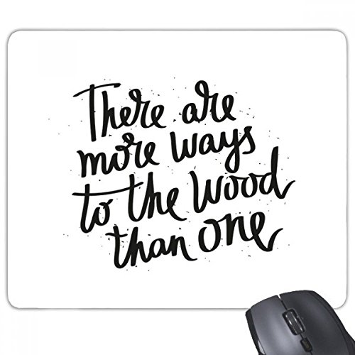 beatChong Es gibt mehr Wege zum Holz als eine Quote Rectangle Griffige Gummi Mousepad Spiel Mauspad Geschenk beatChong Es gibt mehr Wege zum Holz als eine Quote Rectangle Griffige Gummi Mousepad Spiel Mauspad Geschenk von DIYthinker