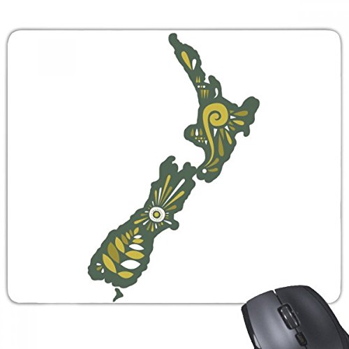 beatChong Neuseeland Greenery Sonneninsel Rechteck Griffige Gummi Mousepad Spiel Mauspad Geschenk von DIYthinker