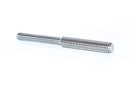 1 Stück Gewindeadapter Gewindereduktion M8-M10 x 85mm aus Edelstahl V2A von DIZA