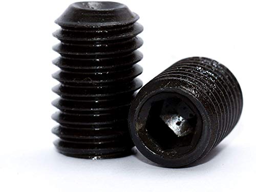 10 Stück Gewindestifte mit Ringschneide in Stahl Schwarz Madenschrauben DIN 916 M10x10 10 Stück Gewindestifte mit Ringschneide in Stahl Schwarz Madenschrauben DIN 916 M10x10 von DIZA