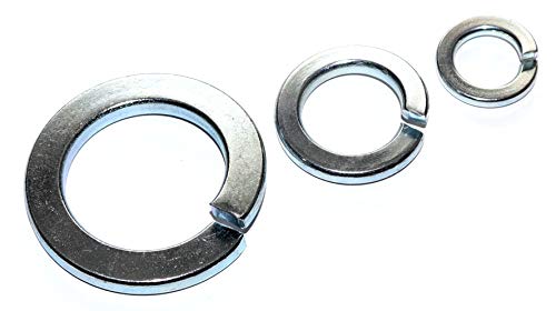 Federringe Form A aufgebogen DIN 127 M39 Federstahl Stückzahl 2 Federscheiben Spaltring Biegering Sperring von DIZA