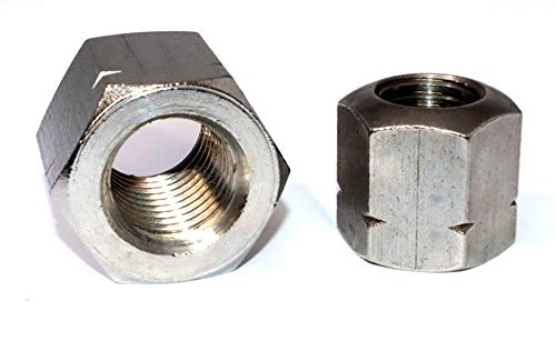 Sechskantmuttern M10 BM10 10 Stück DIN 6330 Edelstahl A2 Form B Schraubenmutter hohe Mutter Sechskant Langmutter Gewindemuffen Langmuttern von DIZA