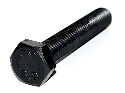 Sechskantschraube M8x25 DIN 933 Stückzahl 10 Stahl schwarz Festigkeitsklasse 8.8 Gewinde bis zum Kopf Sechskantschraube M8x25 DIN 933 Stückzahl 10 Stahl schwarz Festigkeitsklasse 8.8 Gewinde bis zum Kopf von DIZA