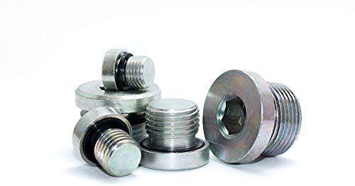 Verschlussschrauben mit Feingewinde und NBR Dichtung in Verzinktem Stahl 2 Stück M14x1.5 Verschlussschrauben mit Feingewinde und NBR Dichtung in Verzinktem Stahl 2 Stück M14x1.5 von DIZA
