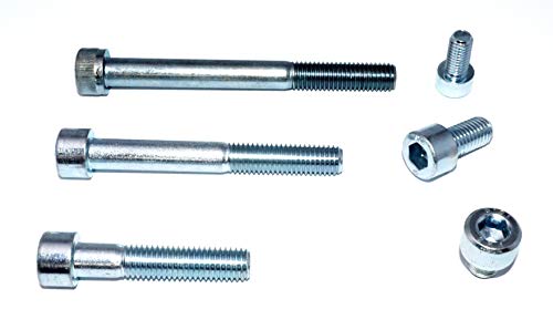 Zylinderschrauben M10x10 DIN 912 50 Stück Festigkeit 10.9 mit Innensechskant verzinkt Zylinderschrauben M10x10 DIN 912 50 Stück Festigkeit 10.9 mit Innensechskant verzinkt von DIZA