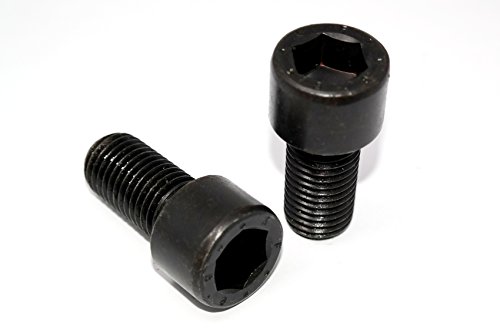 Zylinderschrauben M16x40 DIN 912 25 Stück Festigkeit 12.9 mit Innensechskant schwarz von DIZA