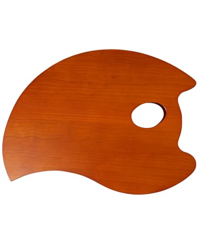 DJAR Holz Farbpalette Künstler Kunstpaletten zum Malen 40,6 x 30,5 cm Premium Kirschholz für Acryl Ölgemälde DJAR Holz Farbpalette Künstler Kunstpaletten zum Malen 40,6 x 30,5 cm Premium Kirschholz für Acryl Ölgemälde von DJAR