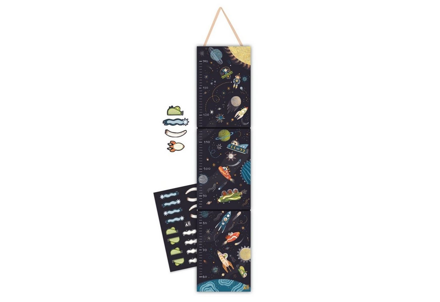 DJECO Messlatte DD04051 Messlatte Weltraum von DJECO