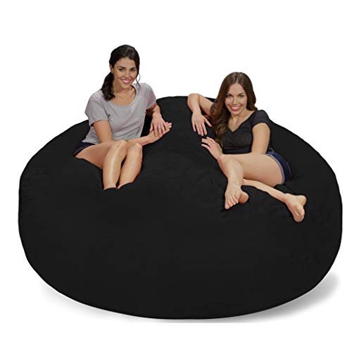 Riesiger Sitzsack aus Memory-Schaum mit weichem Mikrofaser-Bezug (Farbe: A) von DJFHDIHRFHBVCASIJ
