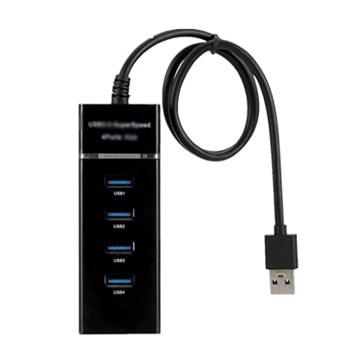 Splitter High Speed High Speed Multi Expansion Desktop Laptop Adapter (Farbe: Schwarz, Größe: Einheitsgröße) (Schwarz, Einheitsgröße) von DJFHDIHRFHBVCASIJ