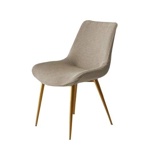 DJGKENVQ Schalenstuhl Bezug, Skandinavisch Stuhlbezug 1/2/4/6 er Set Stuhlbezüge Stretch Esszimmerstühle Bezug Moderne Elastischer Stuhlhussen Abnehmbar Waschbar Küchenstühle Husse(A6,1PCS) von DJGKENVQ