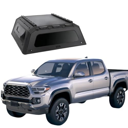 DJHKJYG 4x4 Wasserfeste Aluminiumlegierung oder Stahl-Pickup Hardtop Topper Camper Truck kompatibel mit Tacoma 5ft von DJHKJYG