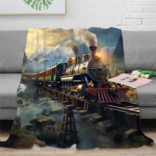 DJHVJS Zugs Printed Blanket 3D Ultra Soft Fleece Blanket Flannel Velvet Plush Blanket for Bed Sofa Chair and Couch Gifts 60x80inch(150x200cm) von DJHVJS