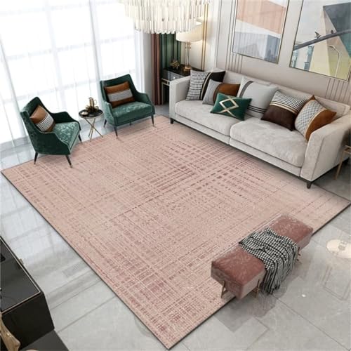 DJHWWD 80X160cm Teppich pflegeleicht Rugs for Bedroom Rechteckiger rosa Teppich für den Flur, Arbeitszimmerteppich, maschinenwaschbar fußmatte Kinder kuschelteppich von DJHWWD