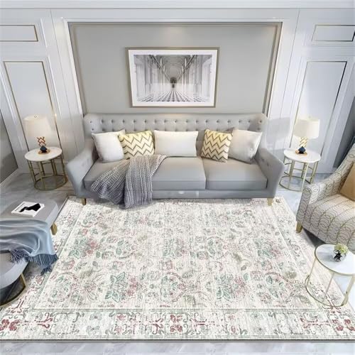 DJHWWD Anti-Rutsch Teppich Fußbodenheizung Geeignet Rugs for Living Room Grüner, bunter, pflegeleichter 200x200CM Grau Kinderzimmer XXL DJHWWD Anti-Rutsch Teppich Fußbodenheizung Geeignet Rugs for Living Room Grüner, bunter, pflegeleichter 200x200CM Grau Kinderzimmer XXL von DJHWWD