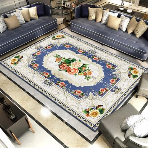 DJHWWD Balkon Fußboden Kinderteppich Jungen grau grün Multicolor 160x230CM blau Hübscher Teppich bodenschutzmatte Schlafzimmer von DJHWWD