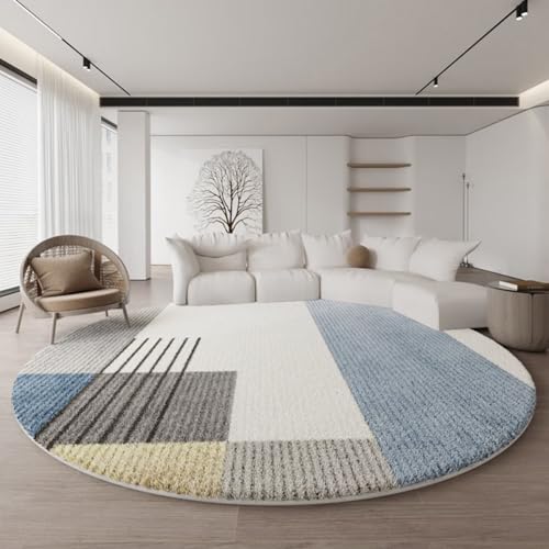 DJHWWD Flurteppiche Anti Rutsch Moderne Geometrie für Schlafzimmer,Küchen,Esszimmer 140X140cm DJHWWD Flurteppiche Anti Rutsch Moderne Geometrie für Schlafzimmer,Küchen,Esszimmer 140X140cm von DJHWWD