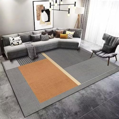 DJHWWD Fussmatte Innen Waschbar teppichläufer küche 200x290CM Teppiche Wohnzimmer Grau Moderner minimalistischer Teppich fußmatte eingangsbereich tepiche für DJHWWD Fussmatte Innen Waschbar teppichläufer küche 200x290CM Teppiche Wohnzimmer Grau Moderner minimalistischer Teppich fußmatte eingangsbereich tepiche für von DJHWWD