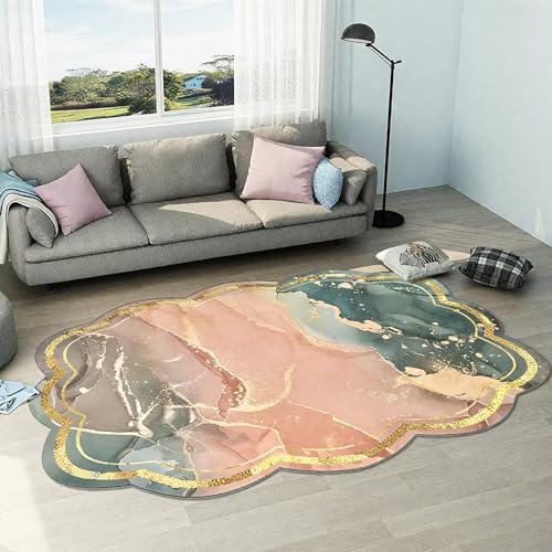 DJHWWD Kurzflor Teppich Schlafzimmer Groß Rosa 200x300CM,Moderner Stil für Vorzimmer,Terassenaussen,Fliesen DJHWWD Kurzflor Teppich Schlafzimmer Groß Rosa 200x300CM,Moderner Stil für Vorzimmer,Terassenaussen,Fliesen von DJHWWD
