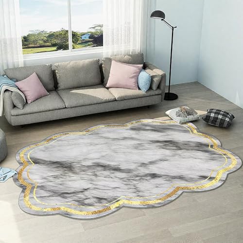 DJHWWD Kuschel Teppich Büro Hellgrau 120x140CM,Moderner Stil für Esszimmer,Fliesen,Terrasse DJHWWD Kuschel Teppich Büro Hellgrau 120x140CM,Moderner Stil für Esszimmer,Fliesen,Terrasse von DJHWWD