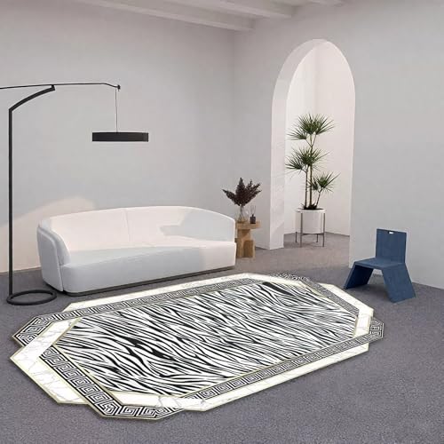 DJHWWD Kuschelig Weich Büroteppich Schwarz 120x160CM,Moderner Stil für Gegend,Wohnungs,Esszimmer DJHWWD Kuschelig Weich Büroteppich Schwarz 120x160CM,Moderner Stil für Gegend,Wohnungs,Esszimmer von DJHWWD