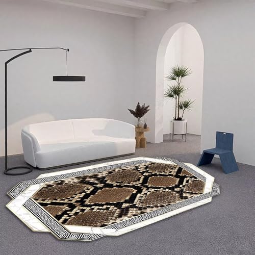 DJHWWD Kuschelig Weich Vorzimmer Teppich Groß Braun 200x300CM,Abstrakte Kunst für Schlafzimmer,Unter Schreibtischstuhl,Neben Bett DJHWWD Kuschelig Weich Vorzimmer Teppich Groß Braun 200x300CM,Abstrakte Kunst für Schlafzimmer,Unter Schreibtischstuhl,Neben Bett von DJHWWD