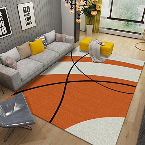 DJHWWD Rutschfester Teppich orange dywany do salonu Teppich pflegeleicht Schlafzimmer Wohnzimmer Geometrisch Weich 200x300cm Teppich antirutschunterlage Terassen Teppich DJHWWD Rutschfester Teppich orange dywany do salonu Teppich pflegeleicht Schlafzimmer Wohnzimmer Geometrisch Weich 200x300cm Teppich antirutschunterlage Terassen Teppich von DJHWWD