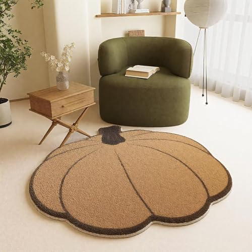 DJHWWD Teppich Teenager Mädchen rutschfest Modernes Braun für Eingangs,Küchen,Terrasse 120X120cm DJHWWD Teppich Teenager Mädchen rutschfest Modernes Braun für Eingangs,Küchen,Terrasse 120X120cm von DJHWWD