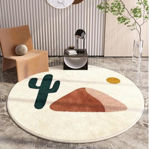 DJHWWD Teppich Waschbar Kuschelig Weich Teppich Groß Moderne Geometrie für Flur,Küchen,Terrasse 180X180cm von DJHWWD