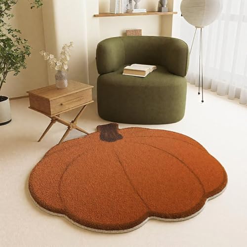 DJHWWD Teppiche Wohnzimmer Waschbar In Waschmaschine Rot Modern für Flur,Terrasse,Eingangsinnen 100X100cm von DJHWWD