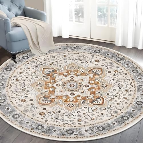 DJHWWD Vorzimmer Teppich Waschbar Teppich Groß Blumenmuster für Schlafzimmer,Küchen,Eingangsinnen 180X180cm DJHWWD Vorzimmer Teppich Waschbar Teppich Groß Blumenmuster für Schlafzimmer,Küchen,Eingangsinnen 180X180cm von DJHWWD