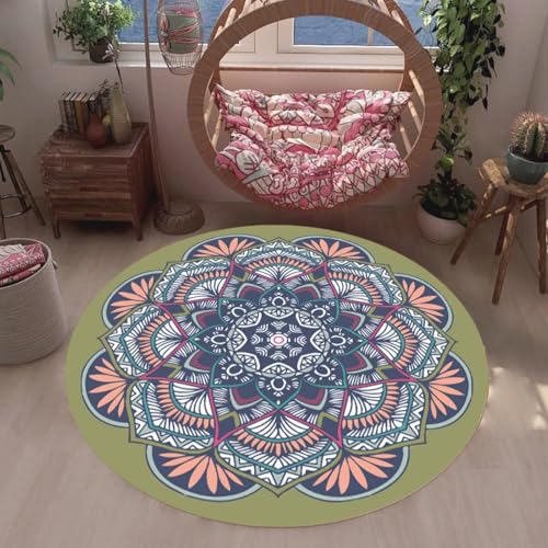 DJHWWD Waschbar In Waschmaschine Teppich Schreibtischstuhl Geeignet Antirutsch Weicher Gross Blaue Retro für Wohnung,Flur,Mädchenzimmer 200X200CM DJHWWD Waschbar In Waschmaschine Teppich Schreibtischstuhl Geeignet Antirutsch Weicher Gross Blaue Retro für Wohnung,Flur,Mädchenzimmer 200X200CM von DJHWWD
