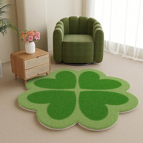 DJHWWD Waschbare Teppiche Antirutsch Grünes Blumenmuster für Küchen,Eingangs,Innen 120X120cm DJHWWD Waschbare Teppiche Antirutsch Grünes Blumenmuster für Küchen,Eingangs,Innen 120X120cm von DJHWWD